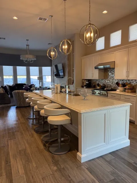 Deep cleaned kitchen in a Las Vegas Valley home